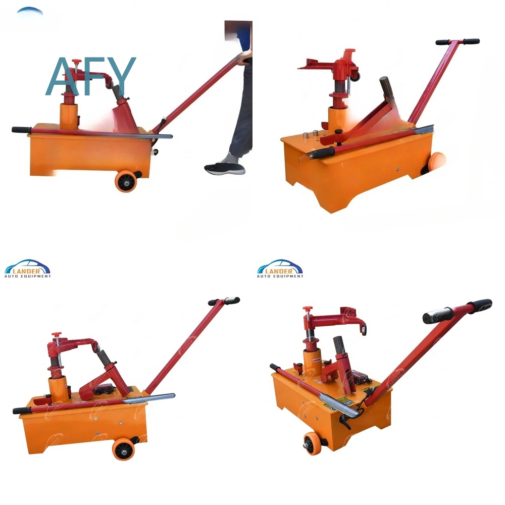 Heavy Equipment Service - Mobiler Kleiner LKW-Reifenwechsler für Schwerlast-LKW-Reifen 12V