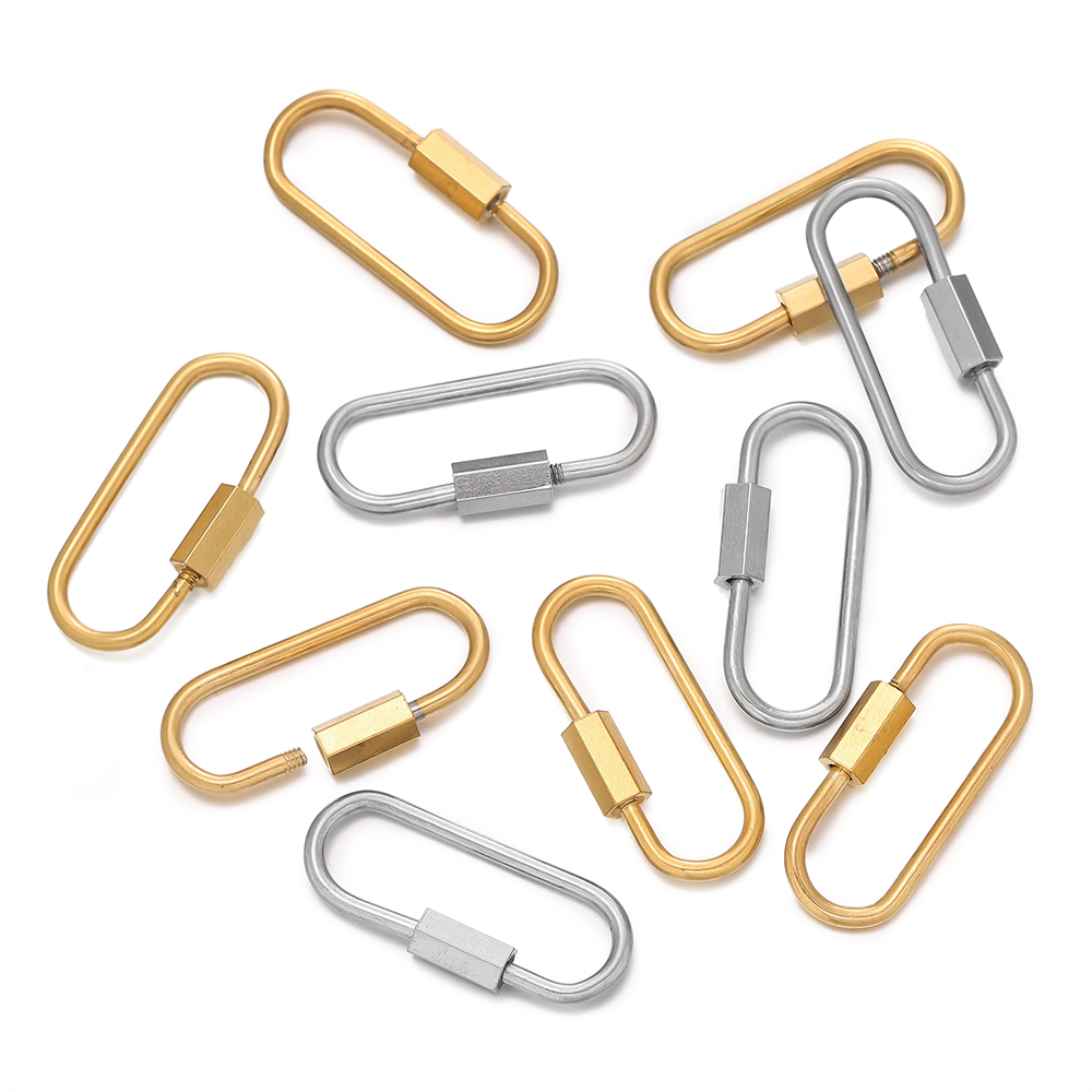 Heavy Equipment Keychain - 5 stücke Edelstahl Quick Link Ring