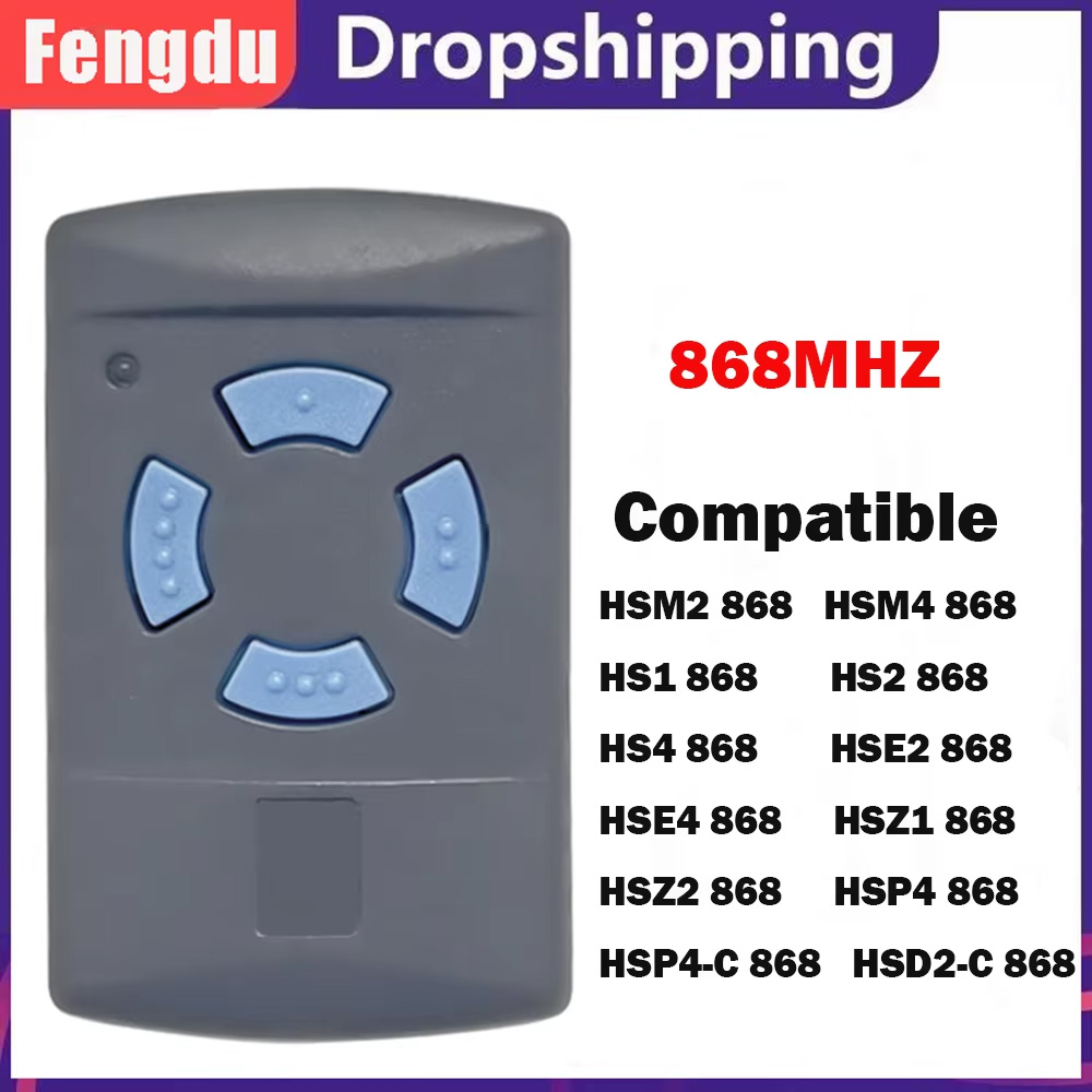 Heavy Equipment Garage - Fernbedienung 868 MHz, kompatibel mit HSM2,
