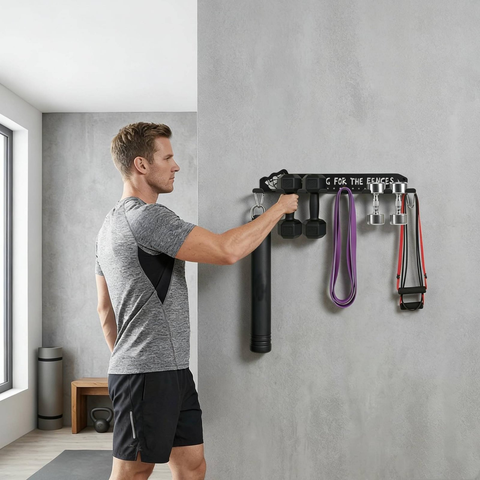 8-Haken-Sportgerätehalterung,  – Heavy Equipment Usa Bewertung und Preis