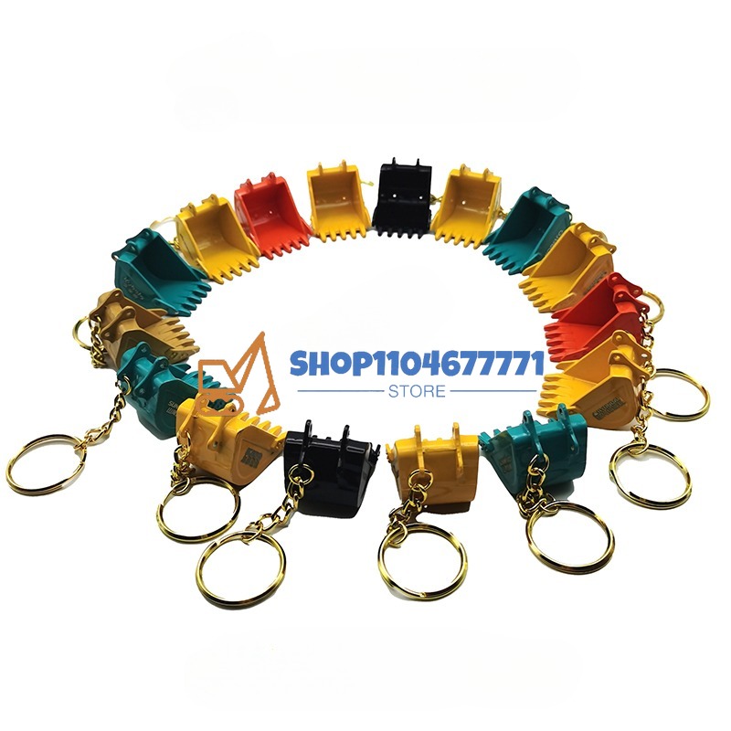 Mit Eimer-Schlüsselanhänger fü – Heavy Equipment Keychain Bewertung und Preis