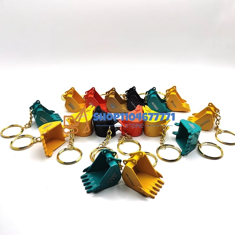 Mit Eimer-Schlüsselanhänger fü – Heavy Equipment Keychain Bewertung und Preis