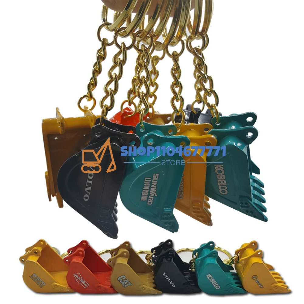 Mit Eimer-Schlüsselanhänger fü – Heavy Equipment Keychain Bewertung und Preis