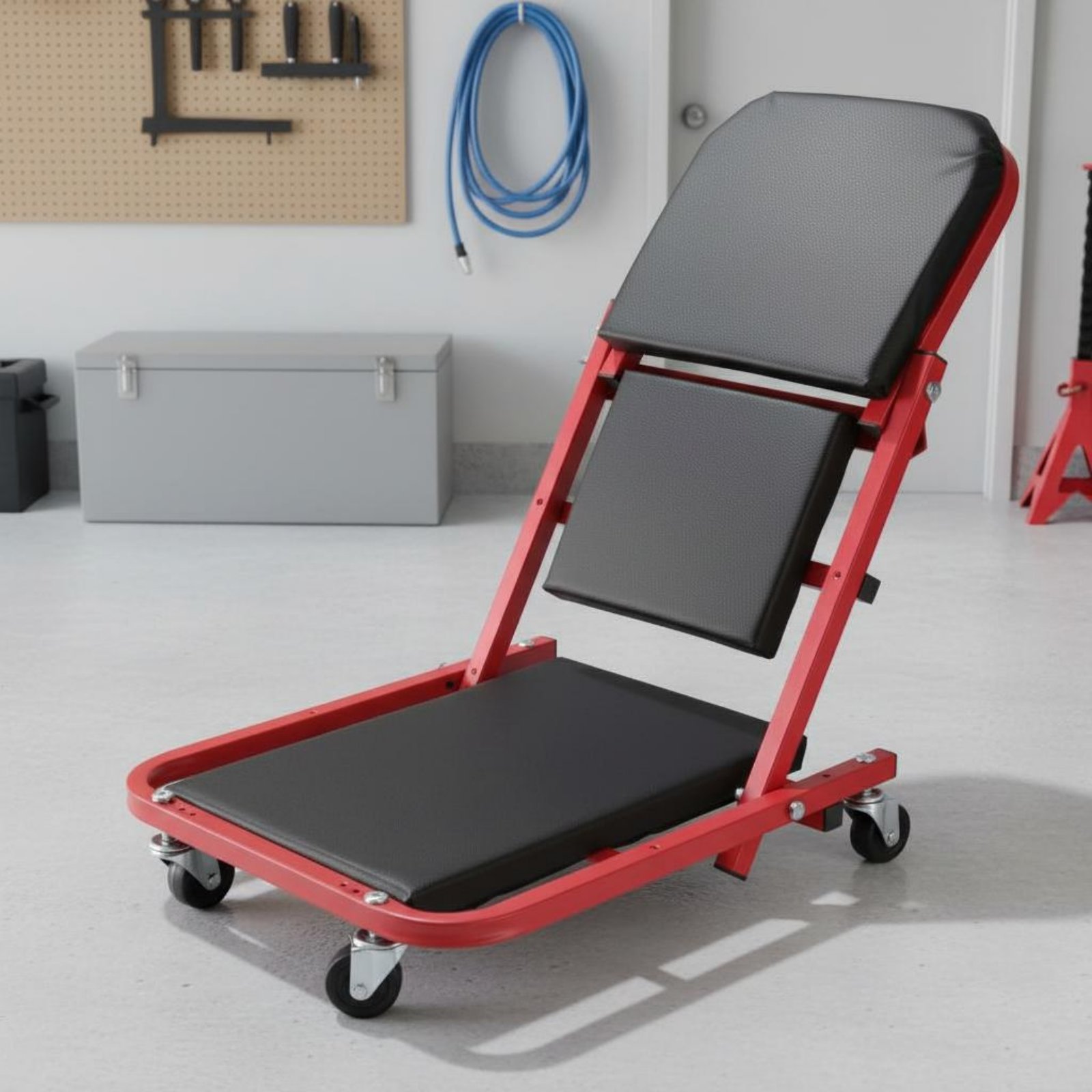 Klappbarer Werkstatthocker 2-i – Heavy Equipment Garage Bewertung und Preis