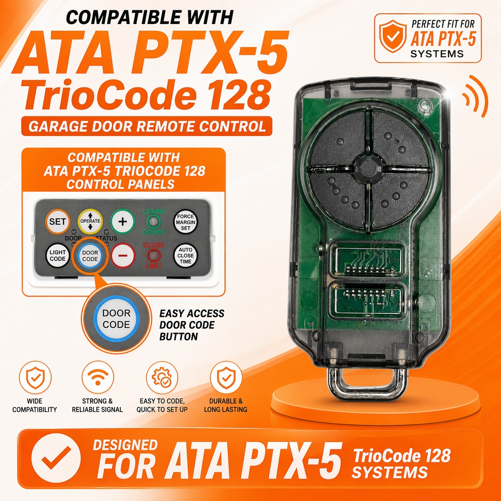 Für ATA PTX5V2 Garagentor-Fern – Heavy Equipment Garage Bewertung und Preis