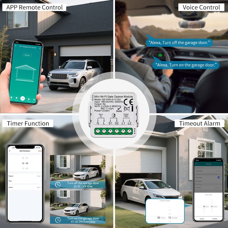 Tuya Smart WiFi oder Zigbee Ga – Heavy Equipment Garage Bewertung und Preis