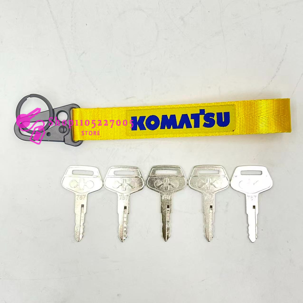 2/5/10 Stück 787 Schlüssel für – Heavy Equipment Keychain Bewertung und Preis