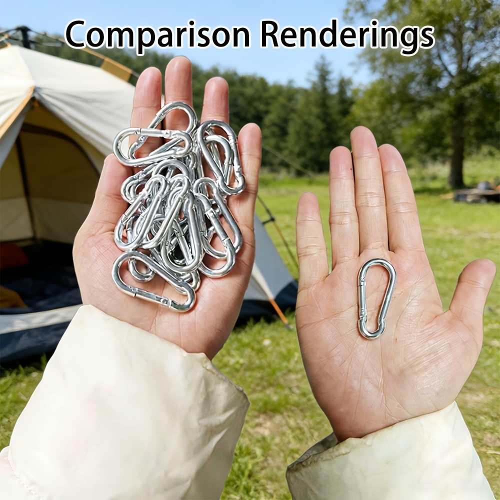 Set mit 20 robusten Karabinern – Heavy Equipment Keychain Bewertung und Preis