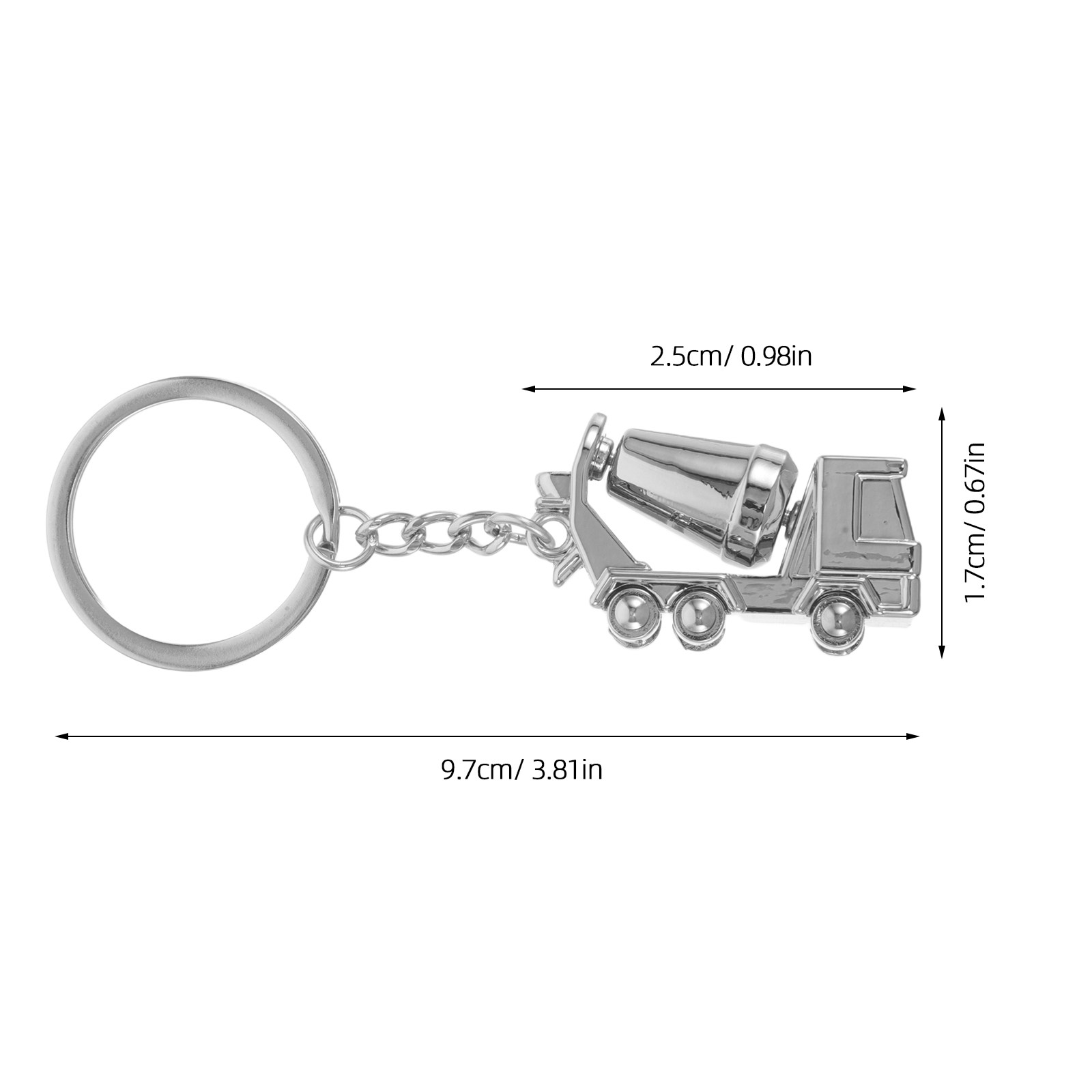 Schlüsselanhänger für Betonmis – Heavy Equipment Keychain Bewertung und Preis