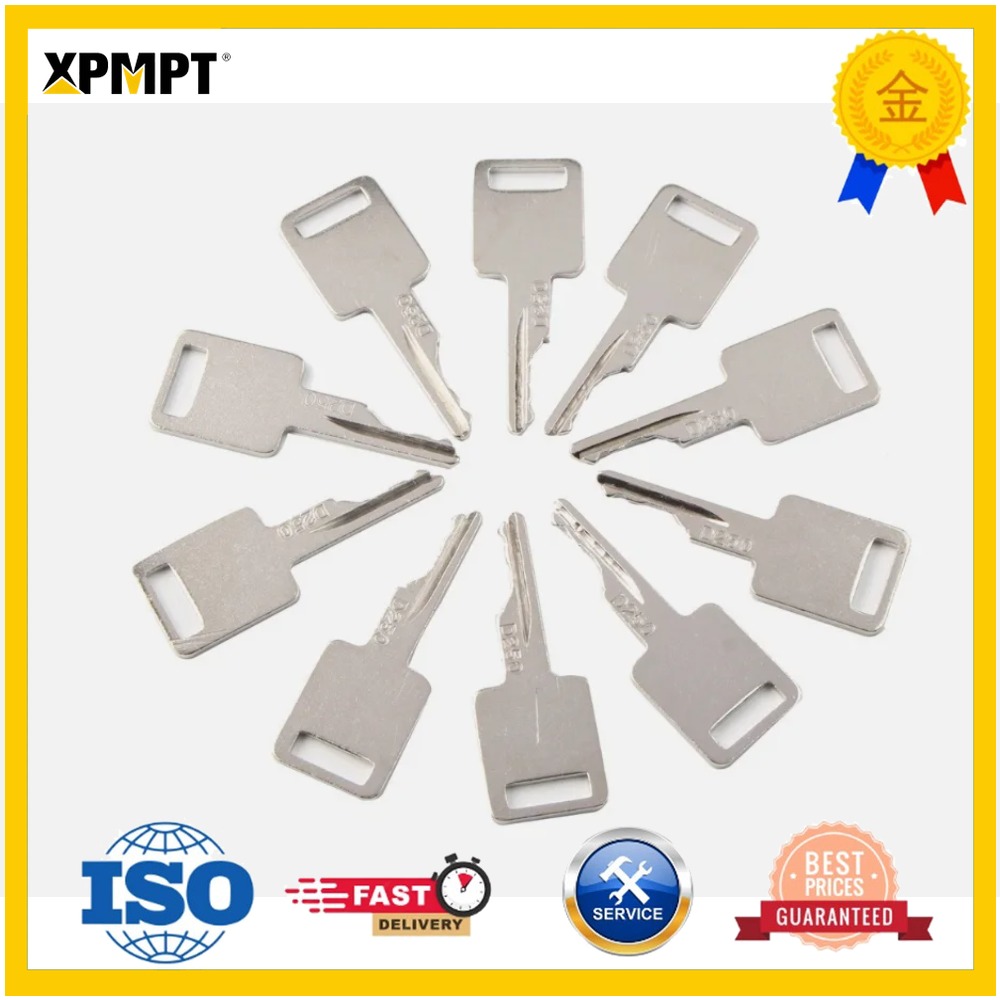 10 Stück S331/S160 D250 Schlüs – Heavy Equipment Keychain Bewertung und Preis