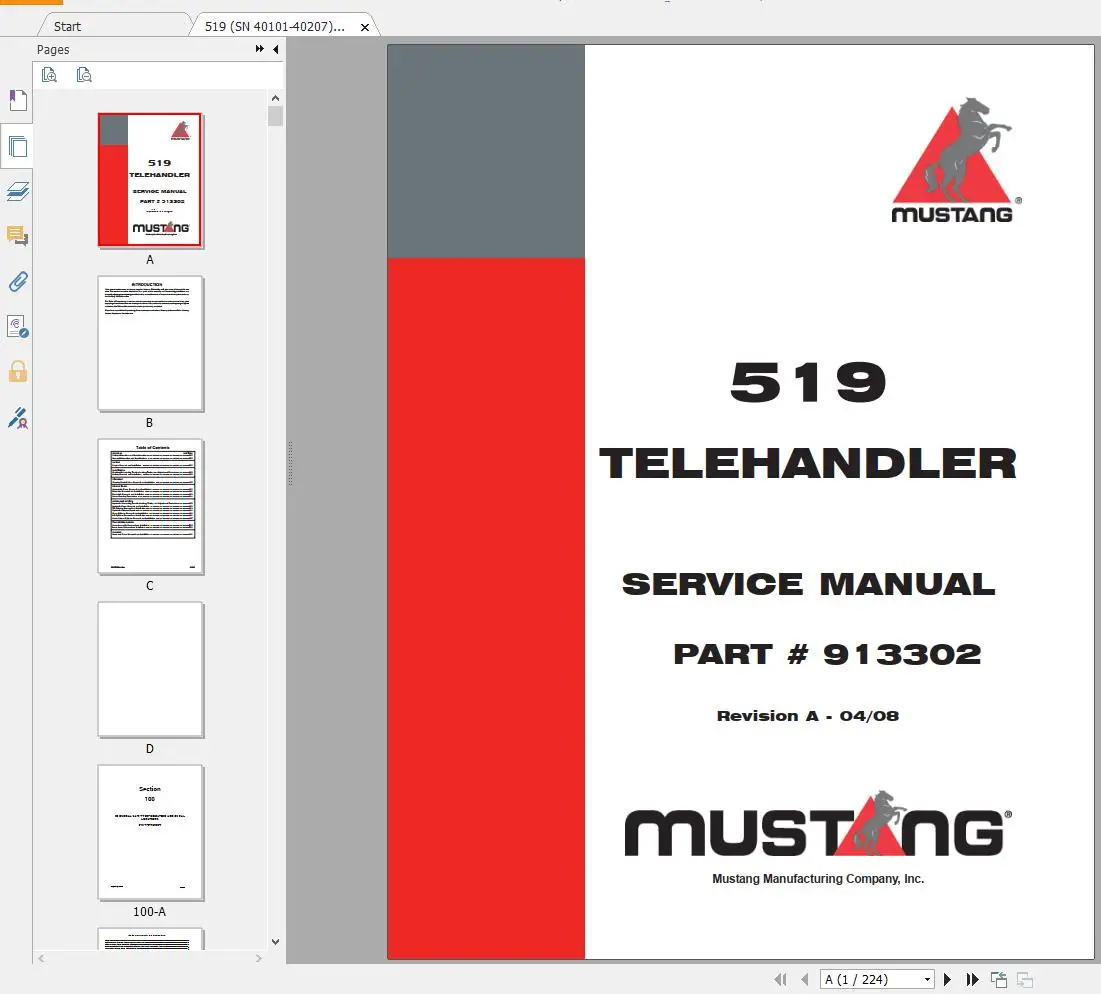 AutoDVD2 Mustang Machinery Hea – Heavy Equipment Service Bewertung und Preis