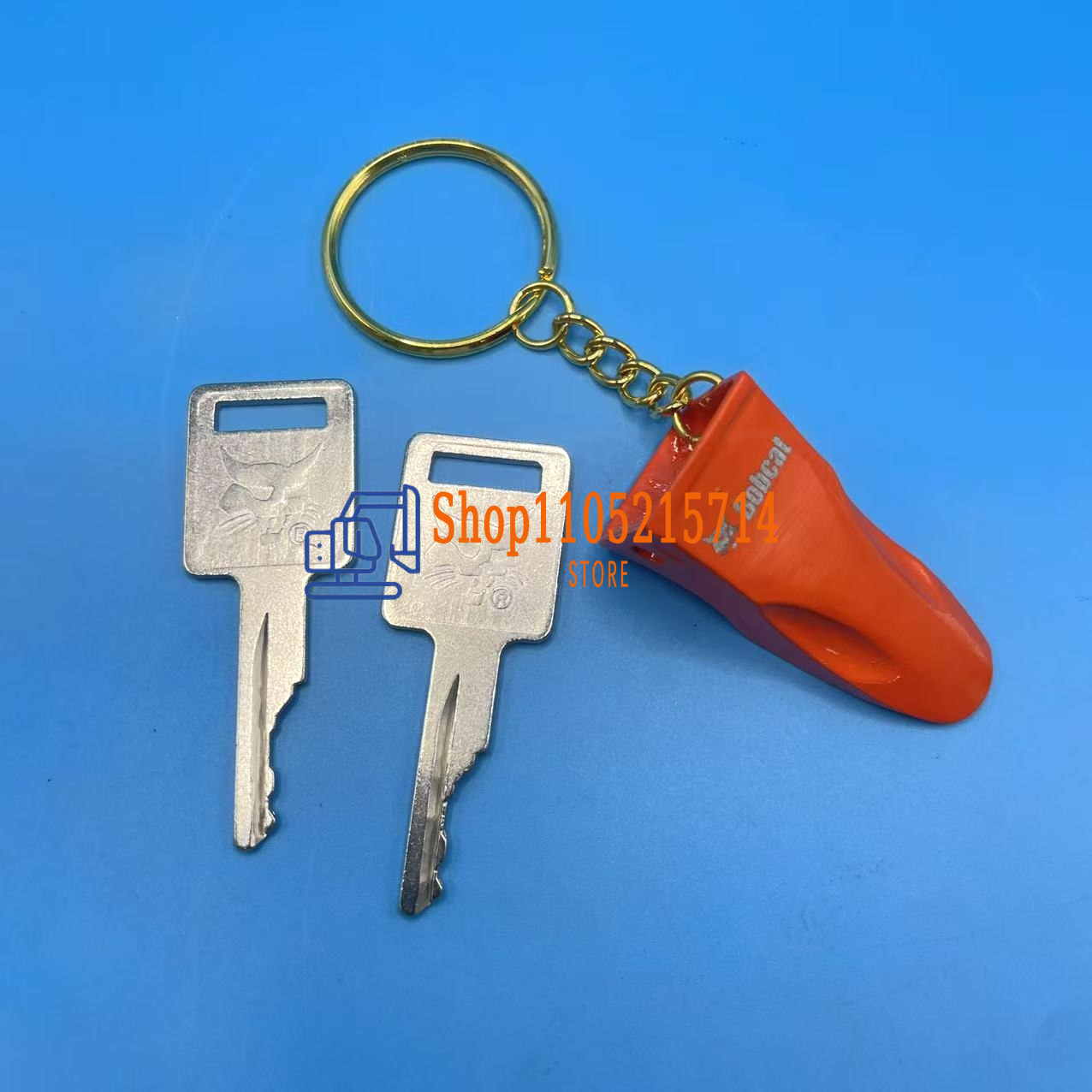 2 stücke D250 Zündschlüssel 66 – Heavy Equipment Keychain Bewertung und Preis
